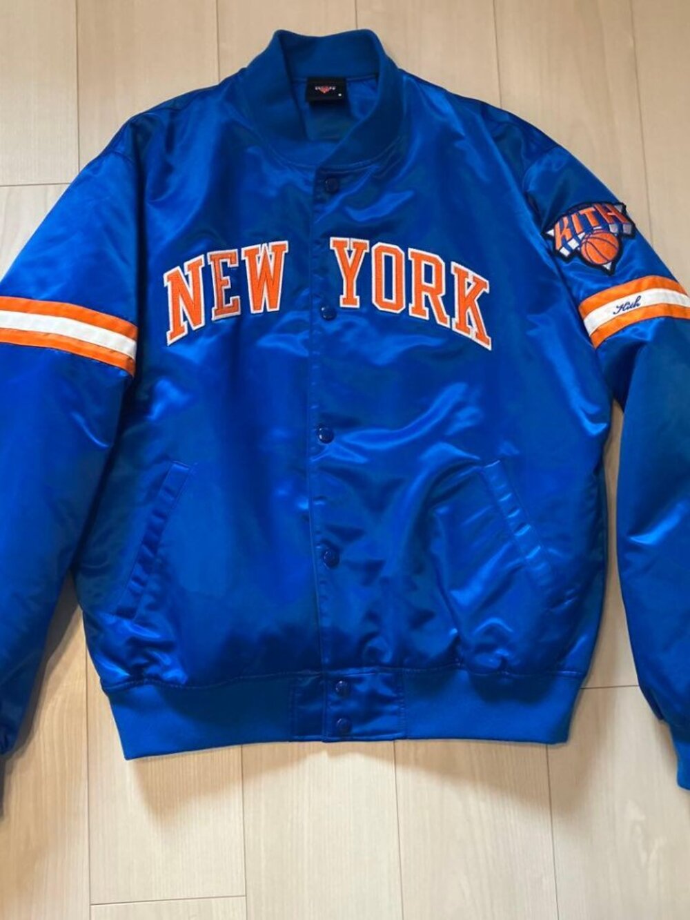 Kith x New York Knicks Satin Bomber Jacket Small $498